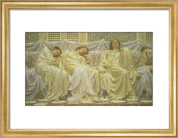 絵画 THE DREAMERS Amazon.com: Albert Joseph Moore The Dreamers 1882