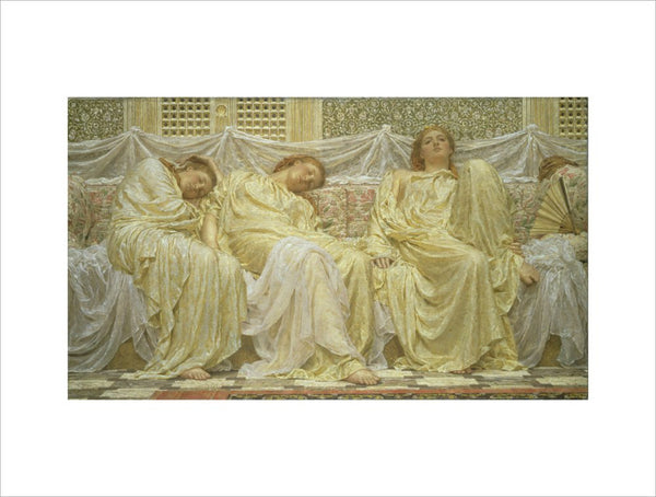 絵画 THE DREAMERS The Dreamers by Albert Joseph Moore - Art Renewal Center