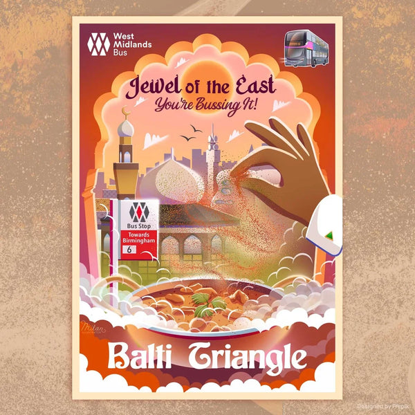 Balti Triangle Print A4 – Birmingham Museums Trust