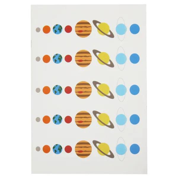 Solar Sytem Notepage A5 Solar System Notepad – Birmingham Museums Trust